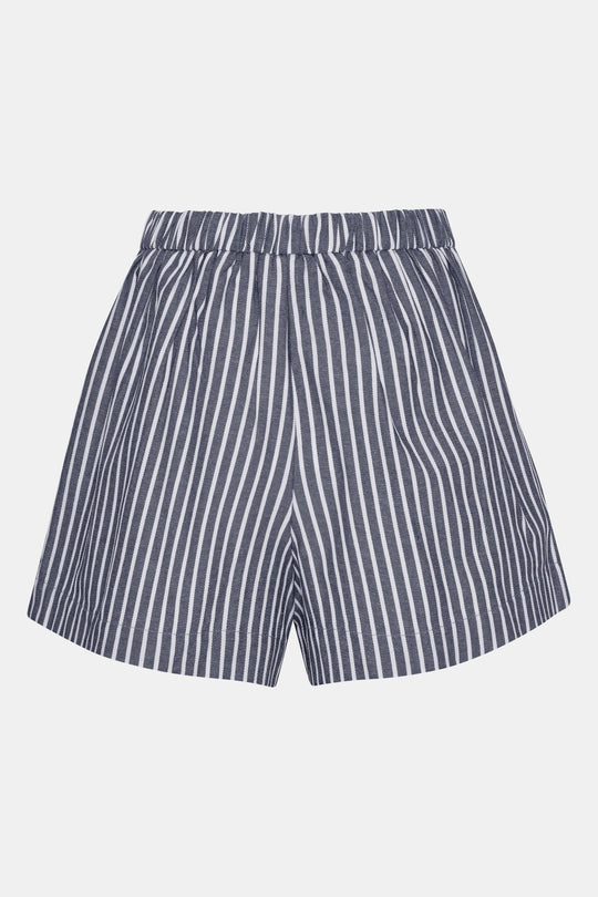 AlbaIC Shorts - Blå Stripete