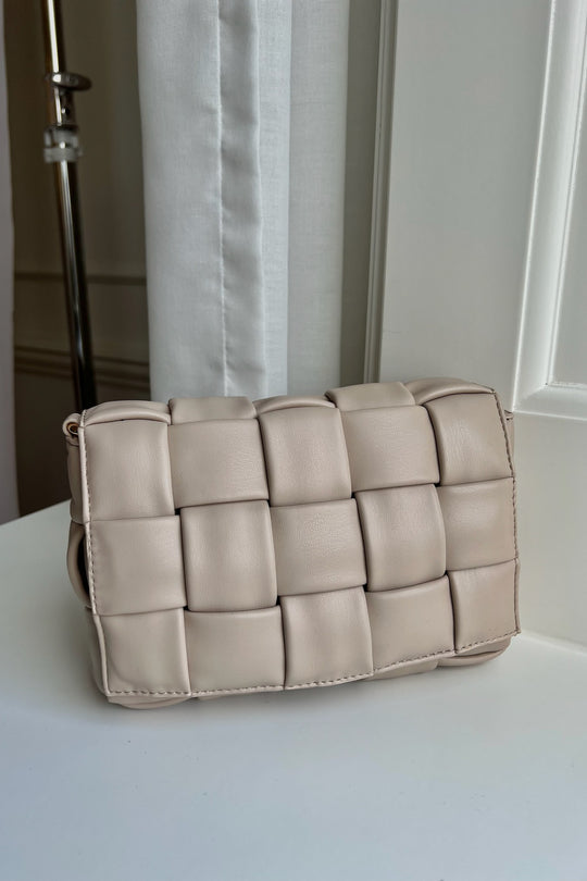 Noella Brick Bag - Beige