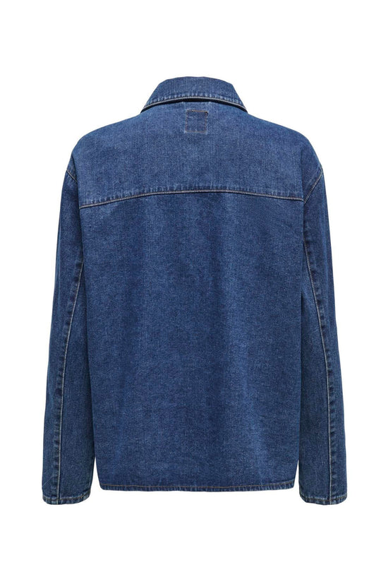 ONLThille Jakke - Mørke Blå Denim
