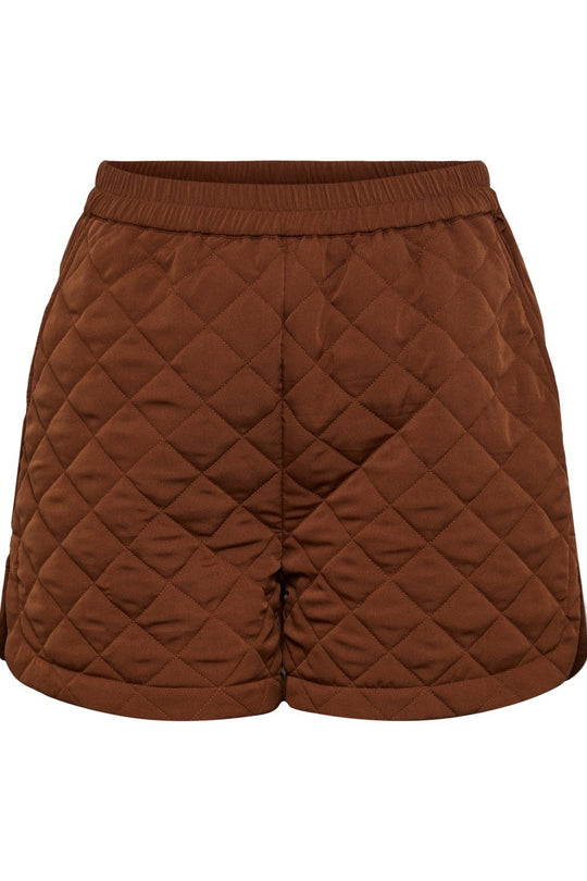 PCAdina Shorts - Mørkebrun