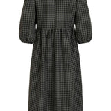 Aminni O-Neck 3/4 Midi Dress - Green - BYIC