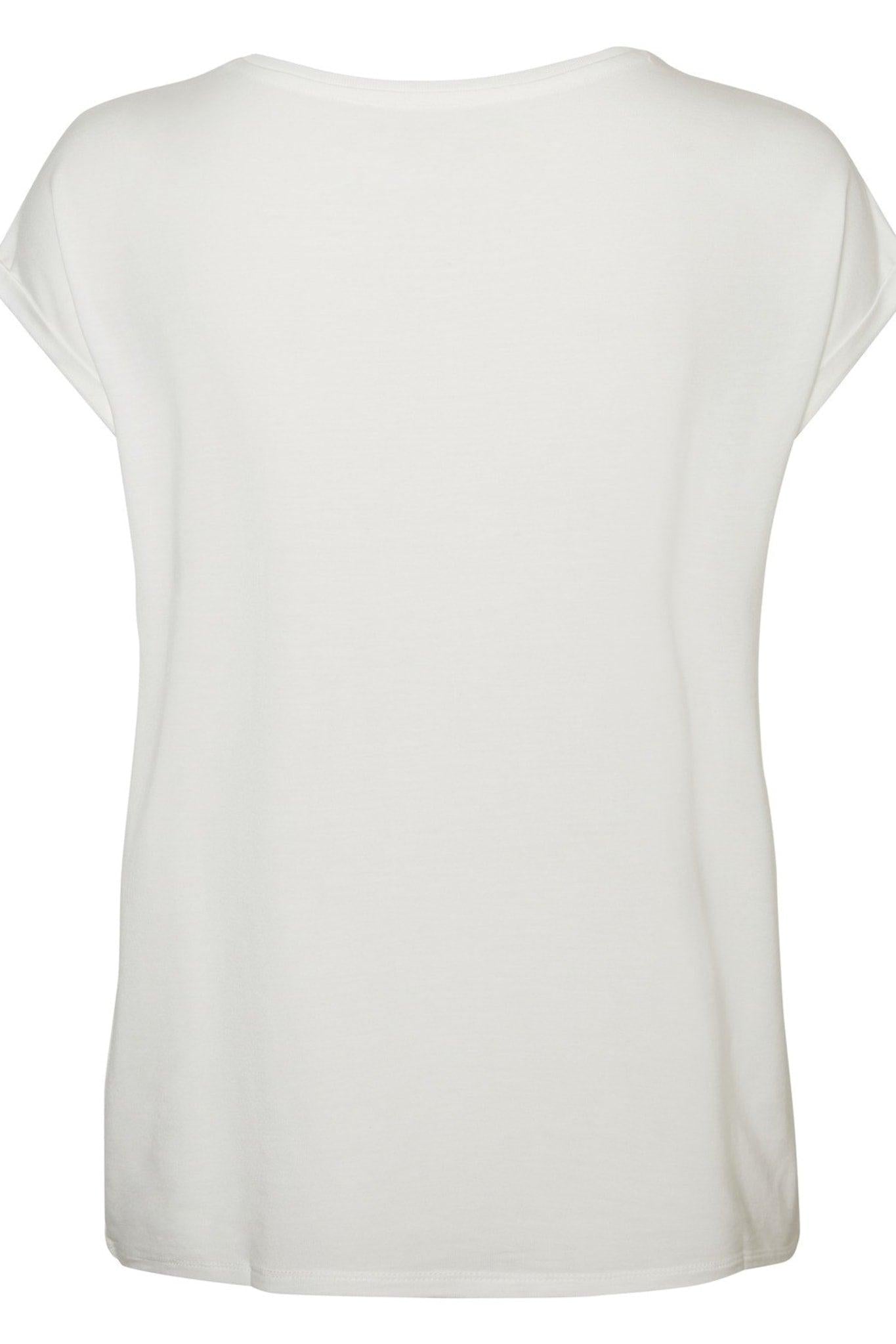 Ava Plain SS Top (Preorder del. week 46/47) - Snow White - BYIC