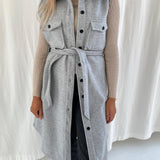Emmy Vest - Lys Grå - BYIC