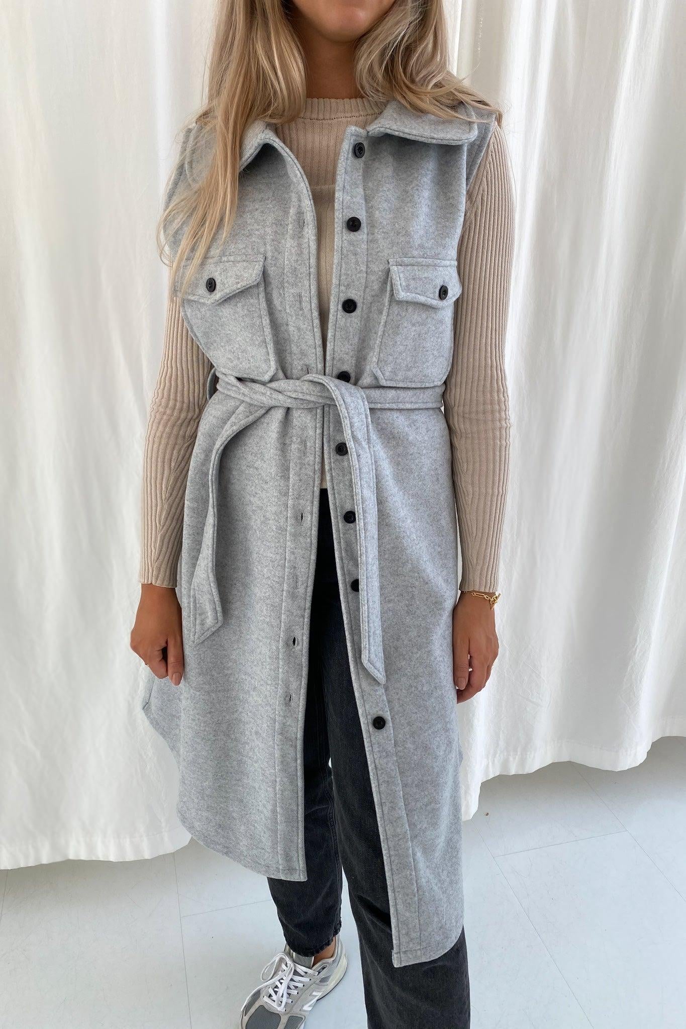 Emmy Vest - Lys Grå - BYIC