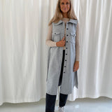 Emmy Vest - Lys Grå - BYIC