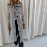 Emmy Vest - Lys Grå - BYIC