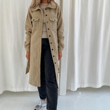 Lang Emmy Jakke - Camel - BYIC