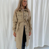 Lang Emmy Jakke - Camel - BYIC