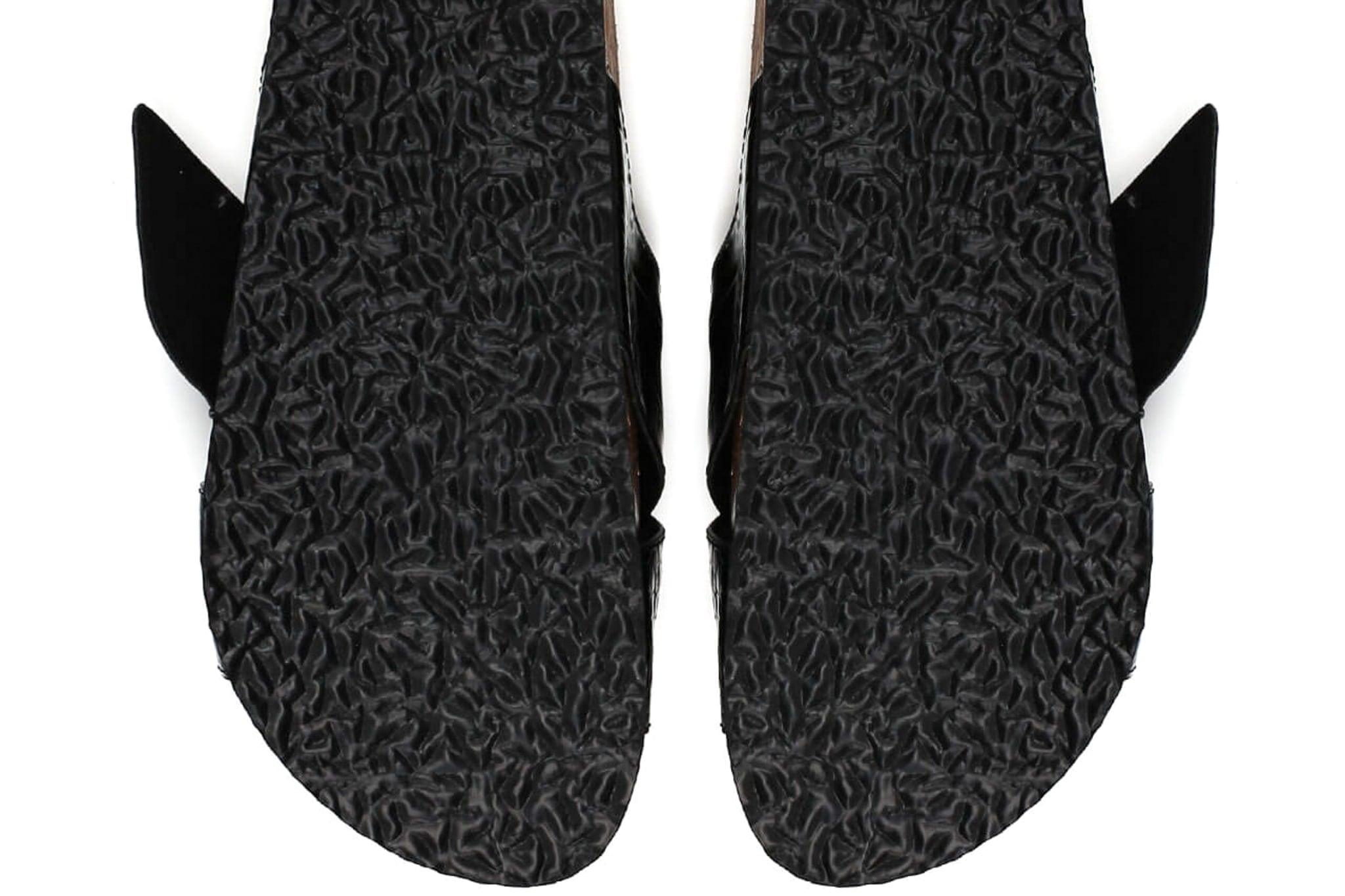 Mathilda Croc Slip On - Black - BYIC